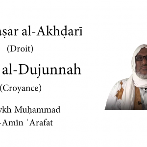 droit (fiqh) + croyance (ʿaqīdah) (1x) - 1ère année